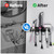 MAYZOLOP Hot Hair Tool Organizer Wall Mount with Plug & Cord Storage, Black