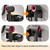 HAVICATO Wall Mount Hair Tool Organizer, Hair Dryer and Curling Iron Holder