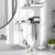 Tindbea Hair Dryer Holder Wall Mount Aluminum Alloy Hot Tools Organizer