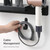 Dyson Hair Dryer Holder, Dyson Hair Dryer Wall Mount with Magnetic Attachment Storage, Dyson Blow Dryer Holder SUS304 Stainless Steel with Cable Management for Bathroom Salon PTALSEAW
