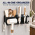 Hair Dryer Holder Wall Mount , Hair Tool Organizer for Bathroom Storage