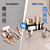 Hair Dryer Holder Wall Mount , Hair Tool Organizer for Bathroom Storage
