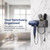 maoutrkdce Hair Tool Organizer Wall Mounted Hair Dryer Holder