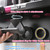 Dyson Airwrap Holder, Dyson Airwrap Wall Mount, 2in1 Dyson Airwrap Organizer and Dyson Hair Dryer Holder, Dyson Hair Dryer Stand for Dyson Airwrap Styler & Supersonic Nural Black UEMUSI