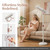 Standing Hands Free Hair Dryer, Foldable Three air outlets Blow Dryer