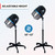 ZENY Professional Stand Up Hair Dryer, 1300W Bonnet Dryer Adjustable Height