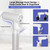 SENWELL-KA Heavy Duty Hair Dryer Stand, 360° Rotating, Adjustable Height