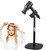 Purthet Hair Dryer Stand Holder Hands Free for Vanity Desk Blow Dryer Holder, Height Adjustable, 360° Rotating, Stable Base, Fits Most Hair Dryer, Countertop
