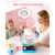 Cotton Candy Machine Commercial, 1000W Electric Candy Floss Maker, Easy Use with 15 inch Stainless Steel Bowl and Sugar Scoop, Makes Hard Candy for Home Kids Birthday, Family Party, Blue