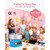 Cotton Candy Machine Commercial, 1000W Electric Candy Floss Maker, Easy Use with 15 inch Stainless Steel Bowl and Sugar Scoop, Makes Hard Candy for Home Kids Birthday, Family Party, Blue