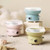 Candy Floss Machine Household Mini Full Automatic Cotton Candy Machine Making Color Candy Floss Maker(Pink)