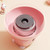 Candy Floss Machine Household Mini Fully Automatic Commercial Cotton Candy Machine for Children Candy Floss Maker(Pink)
