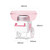 Candy Floss Machine DIY Cotton Candy Machine Mini Fully Automatic Sugar Floss Maker Candy Floss Maker(Pink)