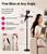 Cyduan Hair Dryer Stand Hands Free Blow Dryer Holder with 31-67in Height