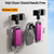 Blissfuhue Adjustable Hair Dryer Holder Wall Mounted（Large）
