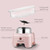 Candy Floss Machine Cotton Candy Maker Automatic Small Children's Candy Floss Maker(Pink)