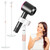 Hair Dryer Stand, 1.68M Height Adjustable Blow Dryers Holder, Ultra Stable Holder with 360° Rotating, Universal Clips, Work with All Dryer, Floor Dryer Stand for Salons or Home Use(White)