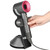 I'SMARTMOON Hair Dryer Stand for Dyson Supersonic, Aluminum Alloy Bracket Power Plug Holder, Bathroom Organizer for Dyson Supersonic hairdryer Care Tools (Black)