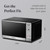 Farberware Countertop Microwave Oven 0.9 Cu. Ft. 900 Watts Stainless Steel | 10 Power Levels With Multi-Stage Cooking, 6 Preset Options, LED Display, Express Cooking
