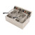 Commercial Deep Fryer, Dual Tank 3000W Electric Countertop Fryer