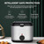 2.5 L Deep Fryer With Basket, Multifunctional Stainless Steel Deep Fryer