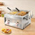 Countertop Gas Deep Fryer, Dual 6L Tanks, LPG