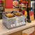 12L Dual Tank Gas Deep Fryer with 2 Basket, Stainless Steel Fryers