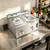 12L Dual Tank Gas Deep Fryer with 2 Basket, Stainless Steel Fryers