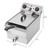 Vasitelan 12.5QT Commercial Countertop Electric Deep Fryer,1700W