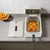 LlyueIo Electric Deep Fryer with Basket and Timer, 11L