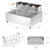 TANGME 22L/23.5Qt Commercial Deep Fryer 3400w Electric Fryer for Restaurant