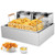 TANGME 22L/23.5Qt Commercial Deep Fryer 3400w Electric Fryer for Restaurant