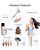 Laifen Air Hair Dryer with Diffuser, High-Speed Ionic Blow Dryers for Curly Hair, Compact Design for Home and Travel, Mini Hairdryer for Women, Frizz Control & No Heat Demage, Halloween, Milktea