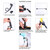 ACNTENY Hair Dryer Stand with Clamp, Adjustable Plastic Blow Dryer Holder for Dog Grooming and Styling