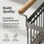 304 Stainless Steel Dish Drying Rack with Removable Tray and Utensil Holder