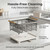 304 Stainless Steel Dish Drying Rack with Removable Tray and Utensil Holder