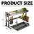 Dish Drying Rack, Large Capacity Over Sink Kitchen Storage Organizer