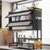 Dish Drying Rack, Double Layer Space Saver with Hooks for Kitchen
