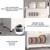 Dish Drying Rack with Drip Tray, Kitchen Counter Organizer with Hooks