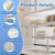 Over Sink Dish Drying Rack with Cutlery Holder,Stainless Steel Kitchen Organizer for Dishes,Plates and Utensils,Space-Saving for Small Kitchens
