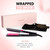 ELLA BELLA® Titanium Flat Iron Hair Straightener Large with Infrared