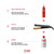 CHI Tourmaline Ceramic Mini Flat Iron, Hair Straightener, 0.75" Iron