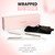 ELLA BELLA® Titanium Flat Iron Hair Straightener Large with Infrared