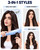 Steam Hair Straightener, Cold Mist Flat Iron for Shine & Less Frizz