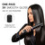 iQUE 1.25" Silk Press Flat Iron Hair Straightener for Women, Dual Voltage