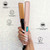 CHI Original Flat Iron Hair Straightener, 1.25", Prosecco Please