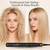 Sebastian Hair Iron Ultra Sleek Titanium Flat Iron Hair Straightener, Professional 2-in-1 Styling Iron for Straightening & Curling, Up to 450°F
