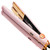 TYMO Flat Iron Hair Straightener and Curler 2 in 1 with 10s Fast Heating, 1 Inch Professional Titanium Straightening Curling Iron with 32 Adjustable Temp and Automatic Shut Off, Light Pink