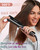DORISILK 500 Degree High Temp Professional Hair Straightenr ， Ceramic Wide Flat Iron ，2 in 1 Hair Straightener and Curler，Plasma Flat Iron Get Frizz-Free and Shiny