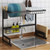 Over the Sink Dish Drying Rack Stainless Steel Drainer Organizer Shelf Kitchen Space Saver Utensil Holder 65cm